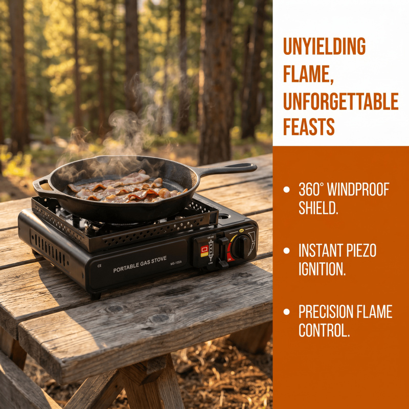 Camping Cooking Candle - Portable camping barbecue stove, Lightweight Cassette