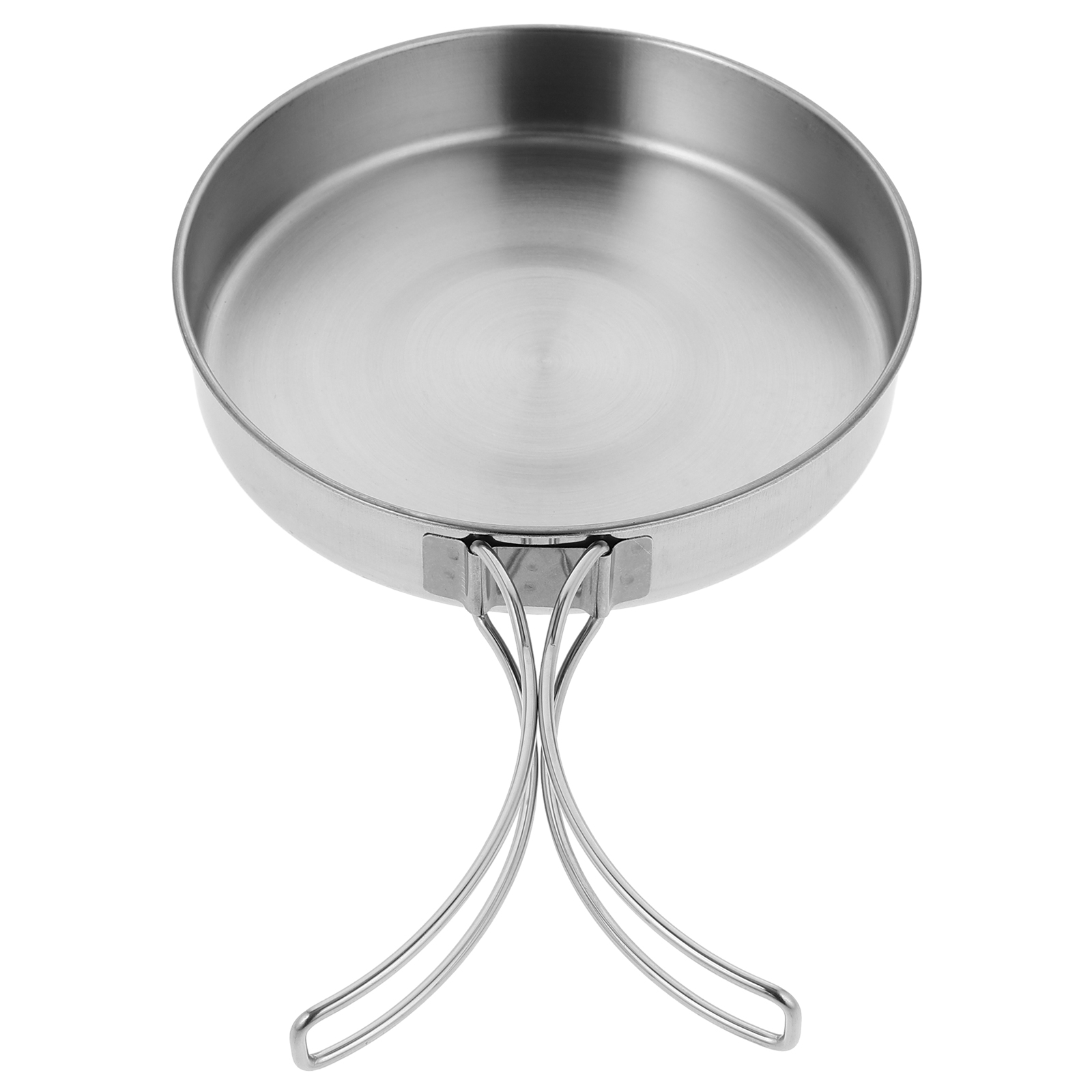 Camping Cooking Candle - Portable Frying Pan Stainless Steel Steak