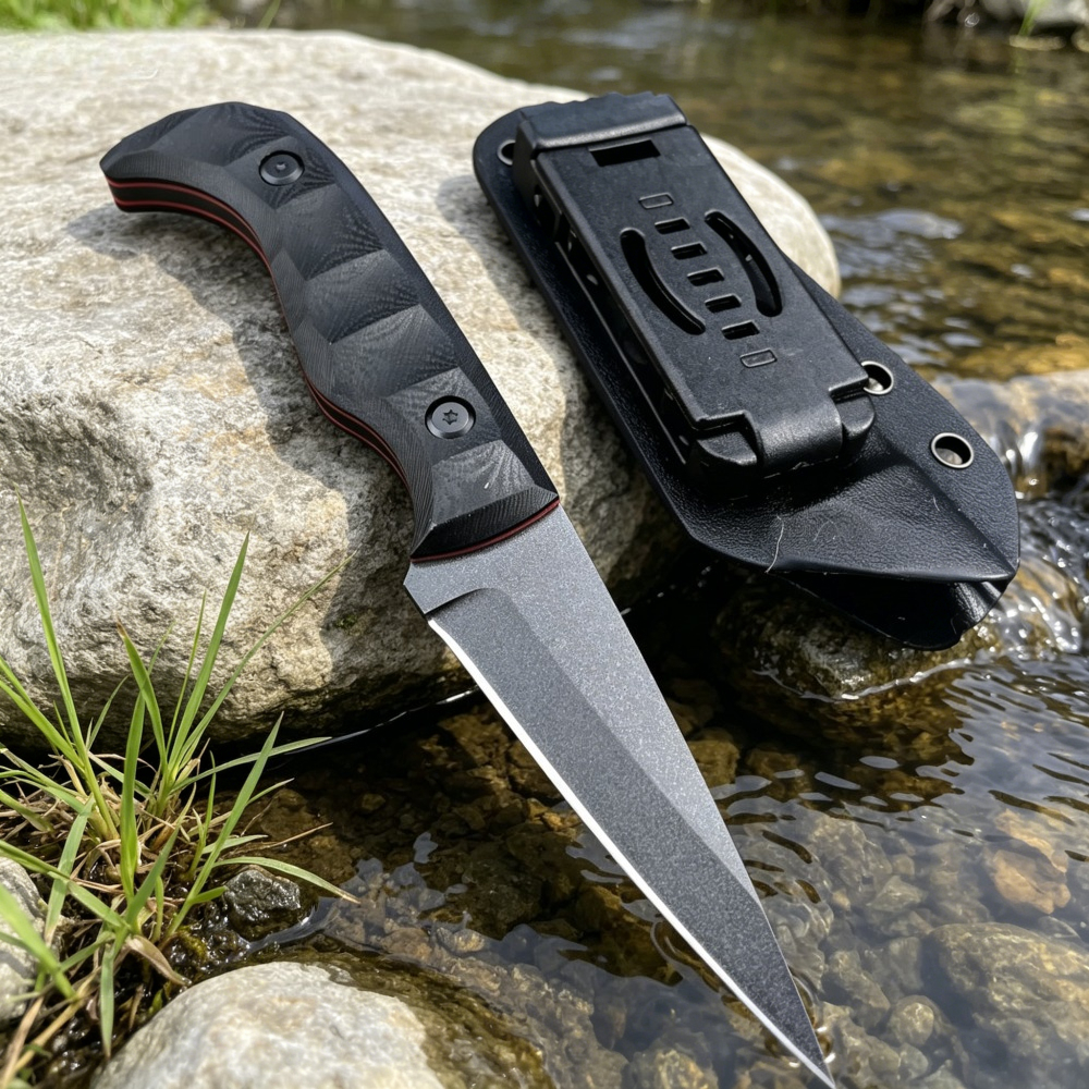 Camping Cooking Gifts - Camping Picnic Cooking Straight Knife with