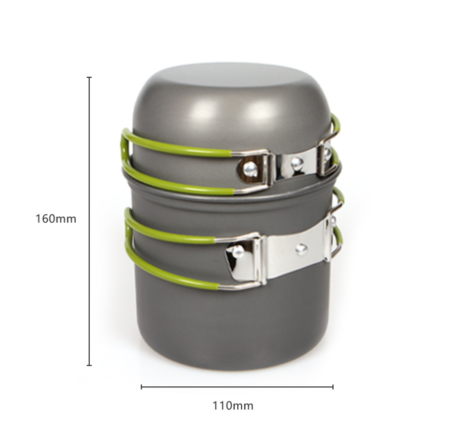 Ultralight Camping Pot Set: Ca - Camping Cooking Equipment recensione e prezzo