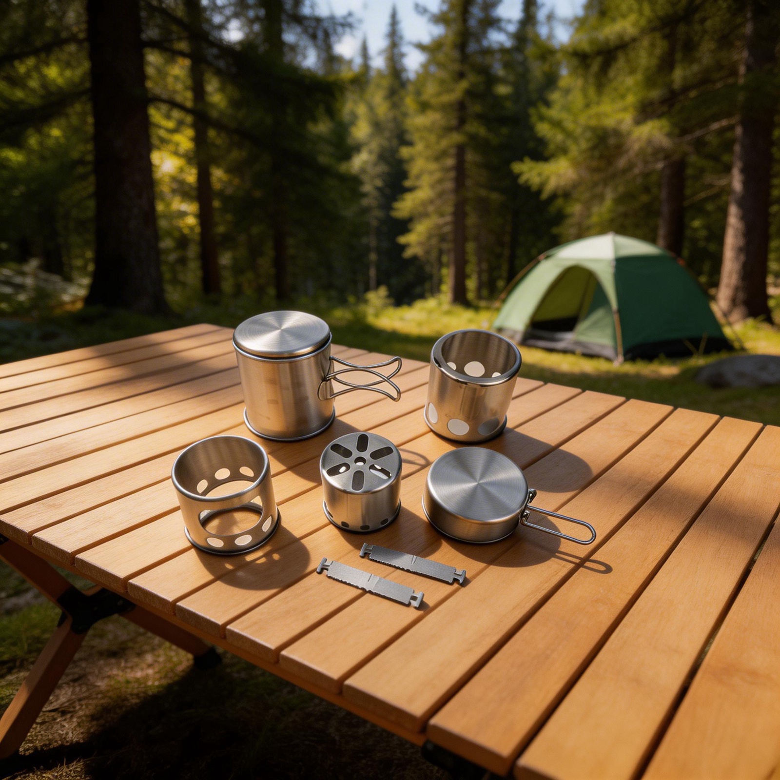 Camping Cookware Portable Fire - Camping Cooking Options recensione e prezzo