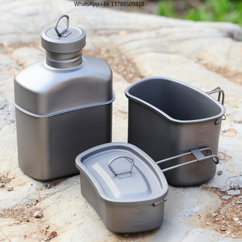 Outdoor Camping Titanium Drink - Camping Cooking Essentials Kit recensione e prezzo