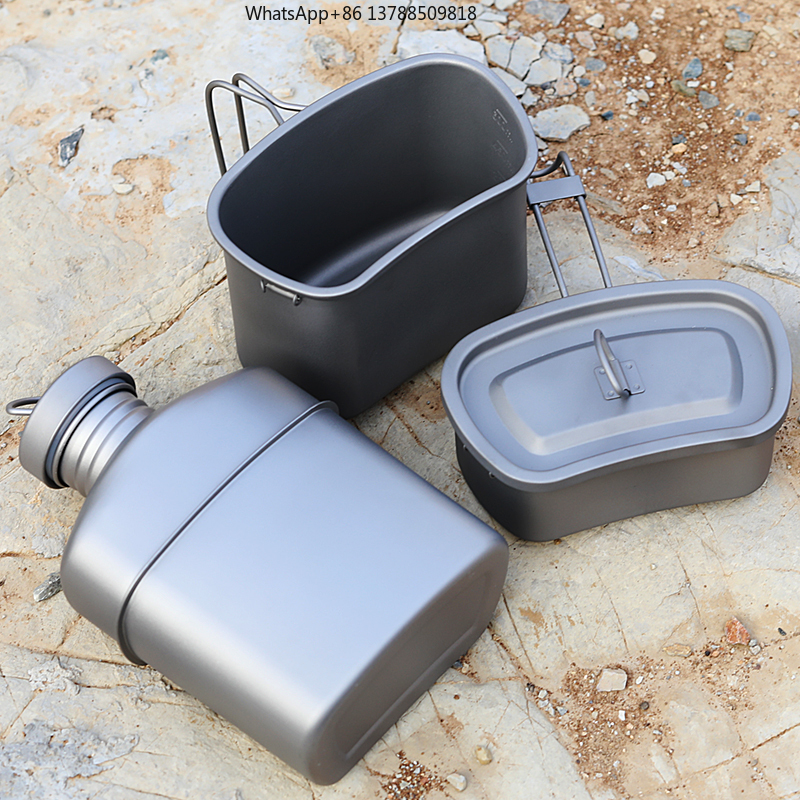 Outdoor Camping Titanium Drink - Camping Cooking Essentials Kit recensione e prezzo