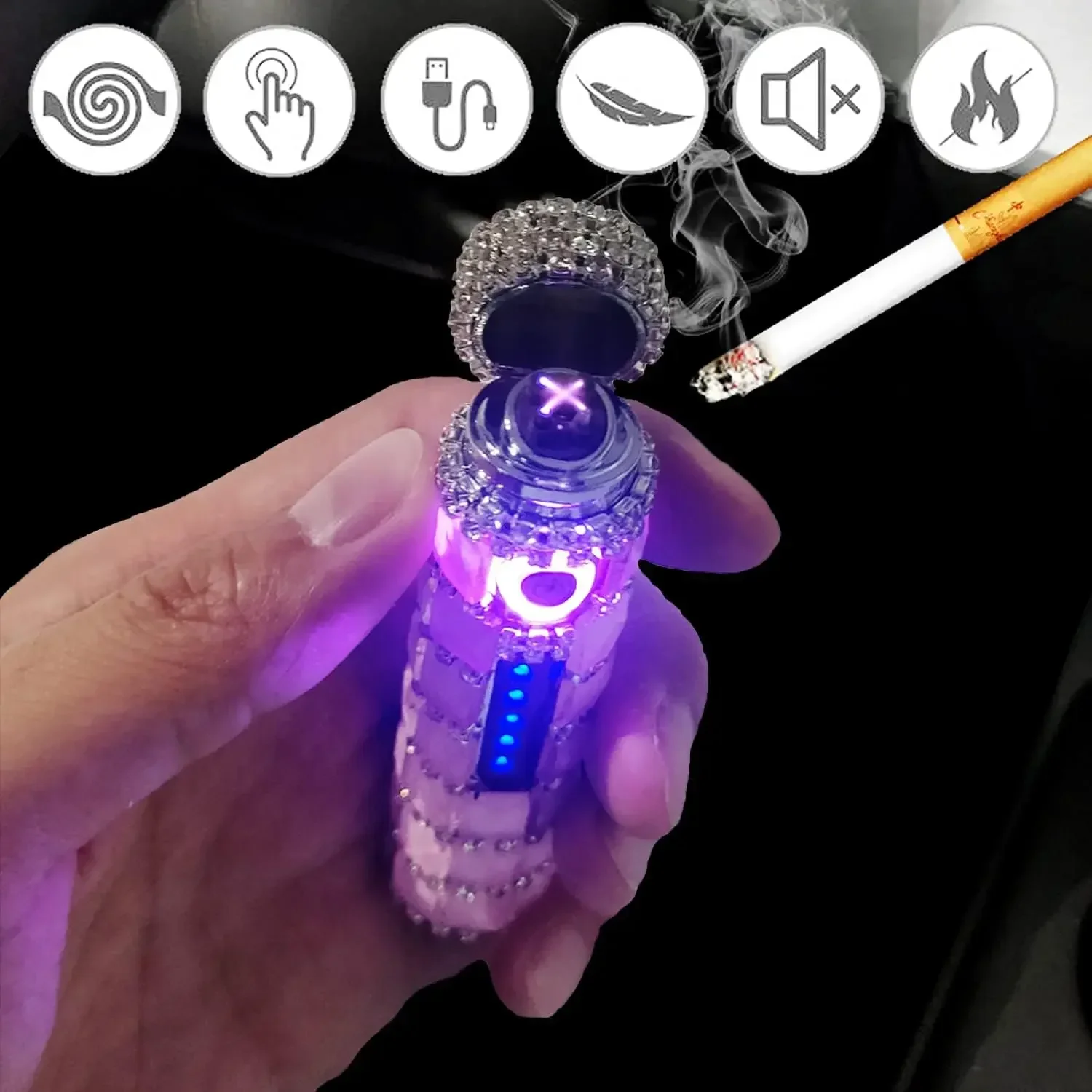 Women's USB Rechargeable Dual  - Camping Cooking Candle recensione e prezzo