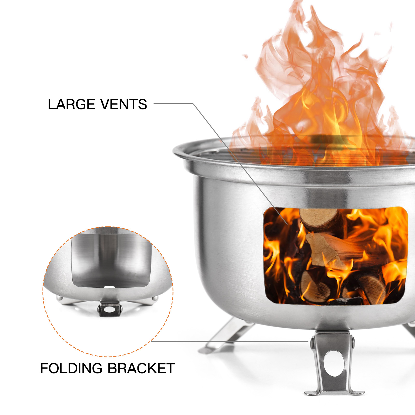 Camping Stove Mini Backpacking - Camping Cooking Candle recensione e prezzo
