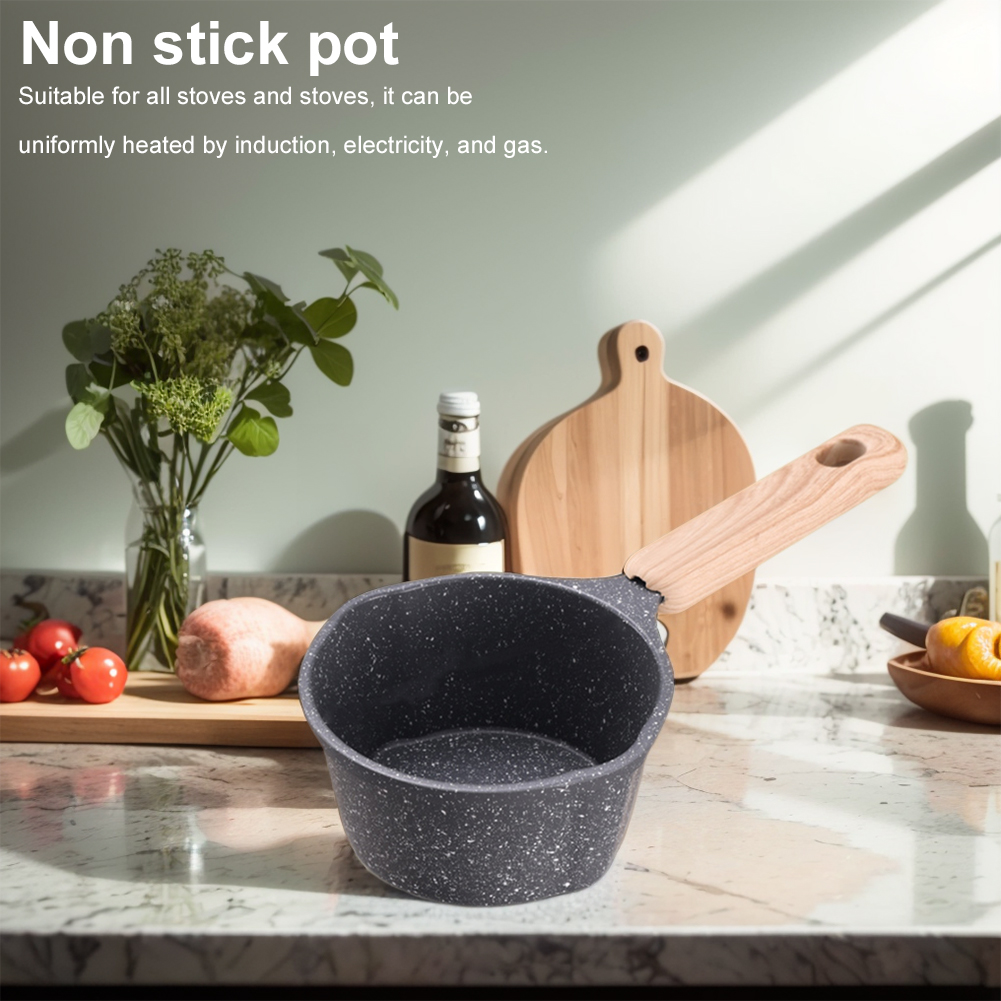 Mini Boiling Pan Wooden Handle - Camping Cooking Candle recensione e prezzo