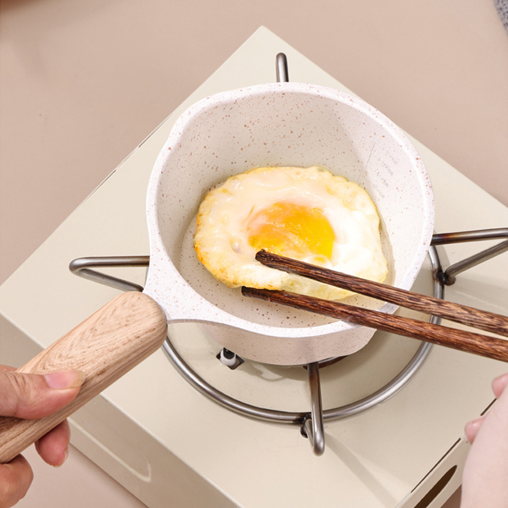 Mini Boiling Pan Wooden Handle - Camping Cooking Candle recensione e prezzo