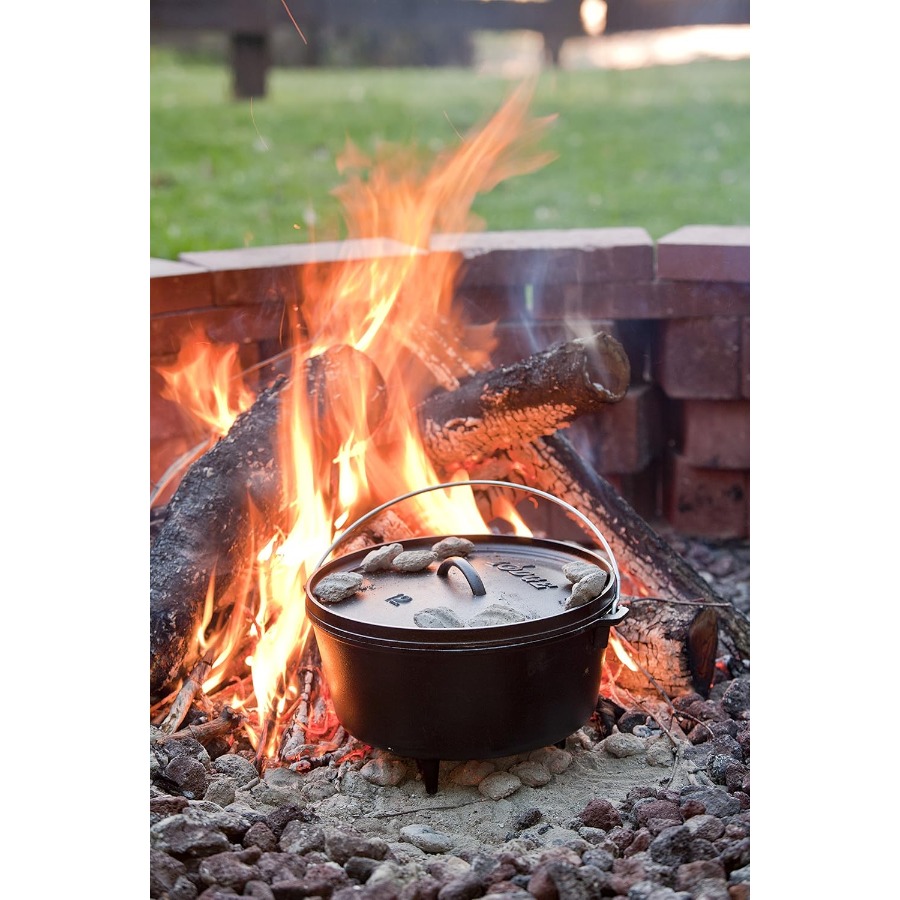 8 Quart Pre-Seasoned Cast Iron - Camping Cooking recensione e prezzo
