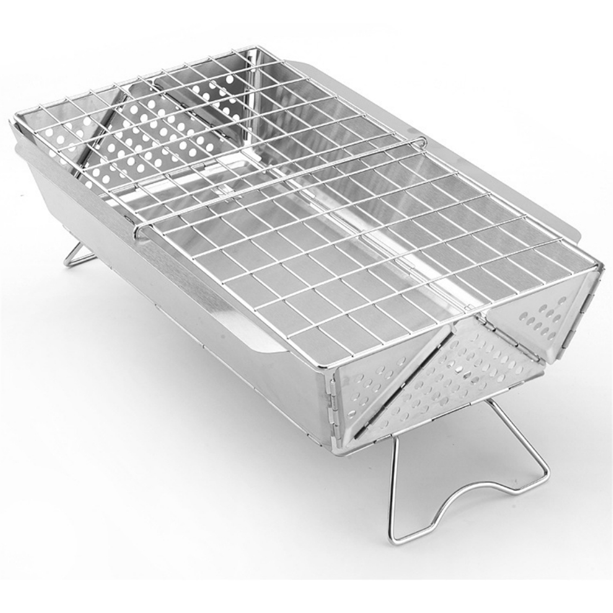Compact Camping Grill Charcoal - Camping Cooking Options recensione e prezzo