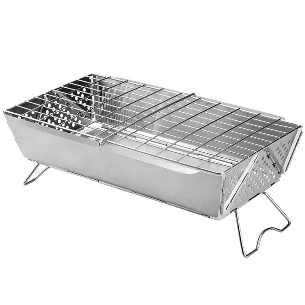 Compact Camping Grill Charcoal - Camping Cooking Options recensione e prezzo