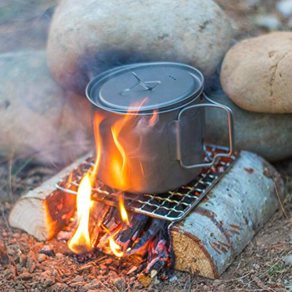 Camping Grill Grate Mesh Pads  - Camping Cooking Candle recensione e prezzo