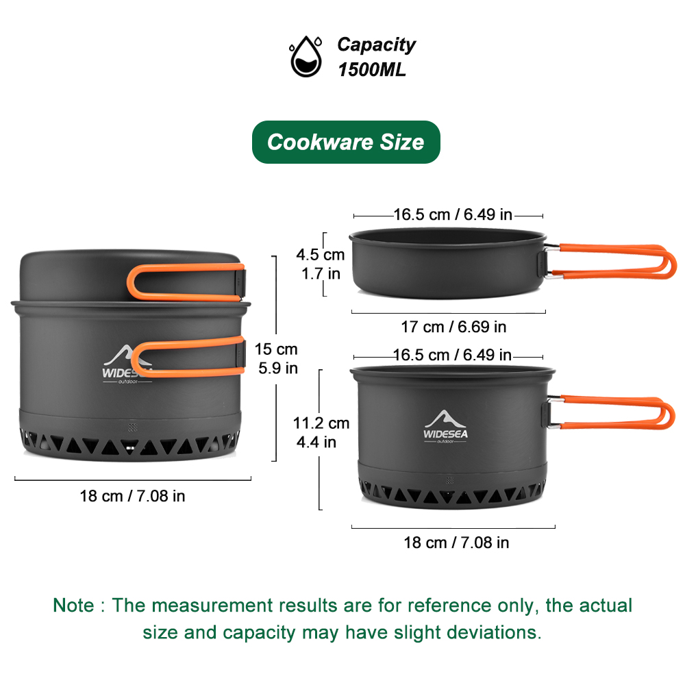 Camping Tableware Outdoor Cook - Camping Cooking Equipment recensione e prezzo