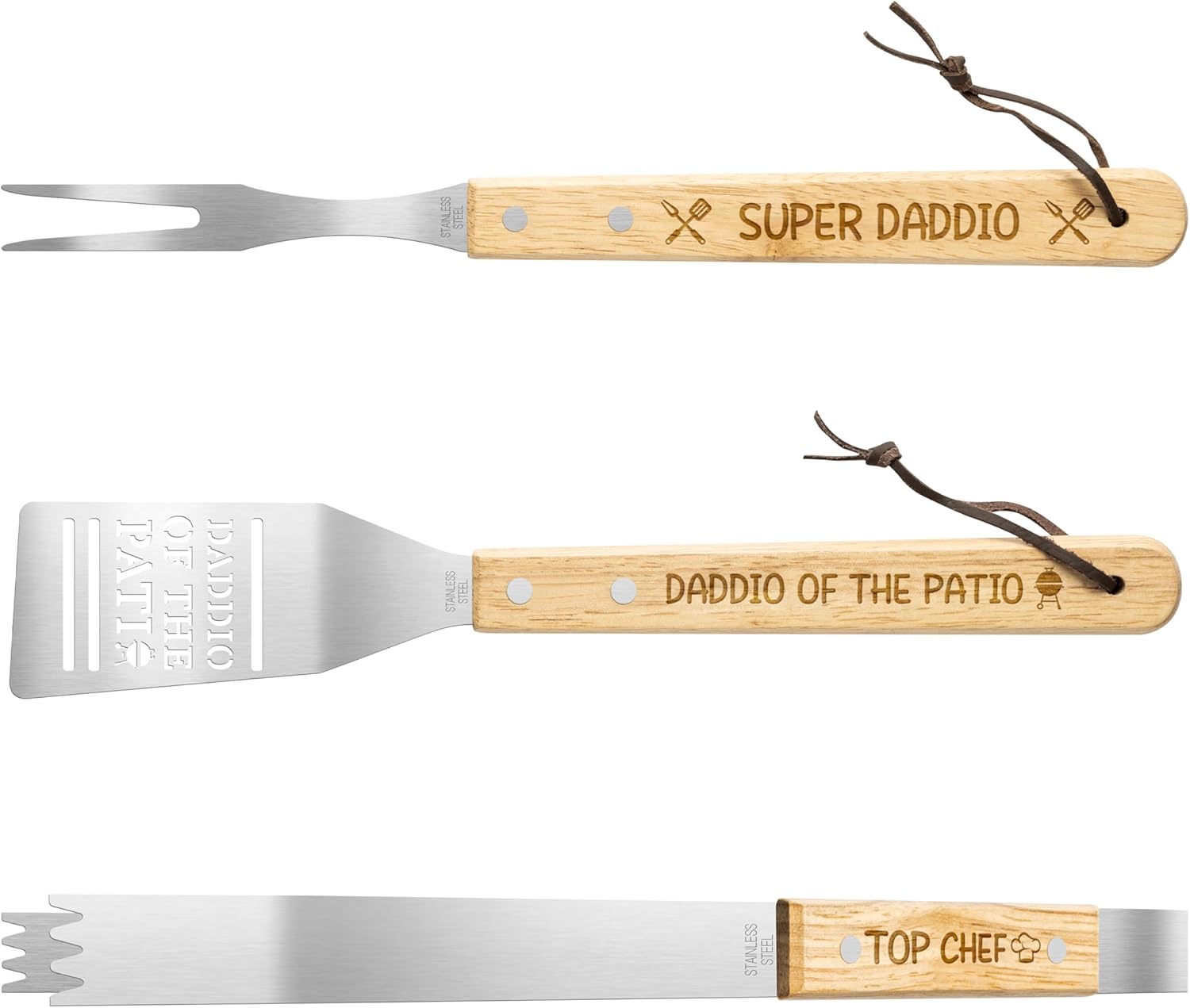 Father's Day BBQ Grill Tool Se - Camping Cooking Gifts recensione e prezzo