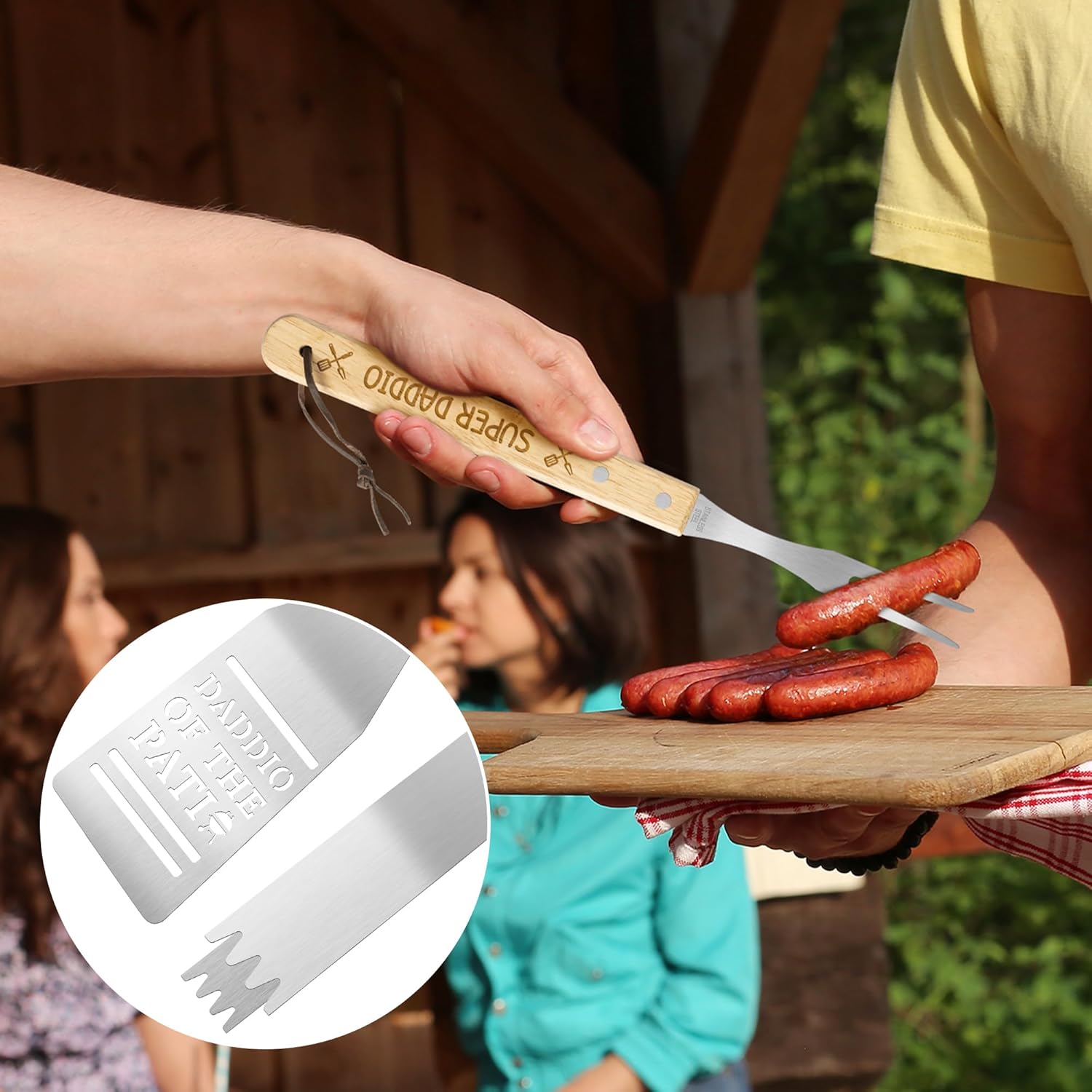 Father's Day BBQ Grill Tool Se - Camping Cooking Gifts recensione e prezzo
