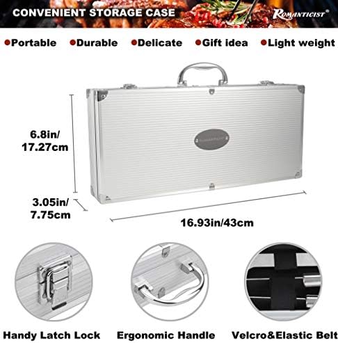 ROMANTICIST 20-Piece Heavy Dut - Camping Cooking Gifts recensione e prezzo
