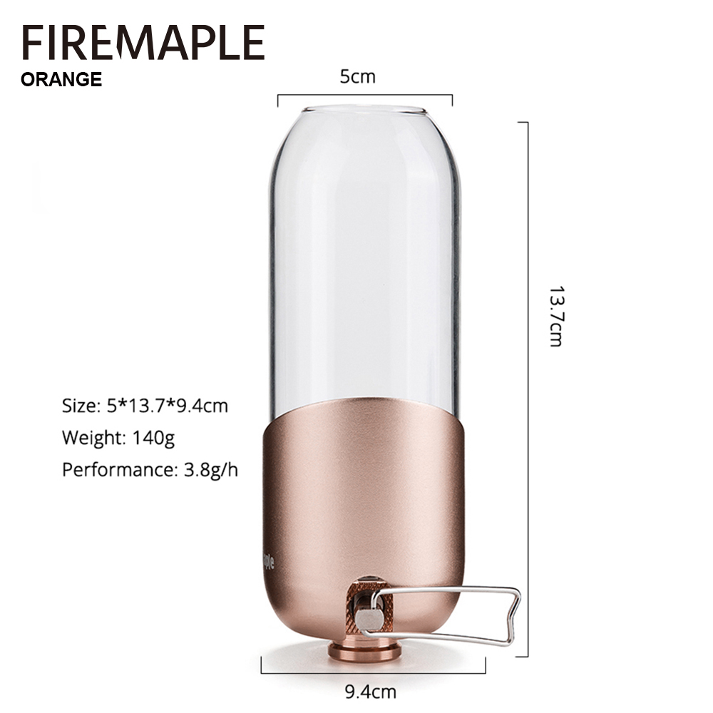 Fire Maple Orange Gas Lantern  - Camping Cooking Equipment Gas recensione e prezzo