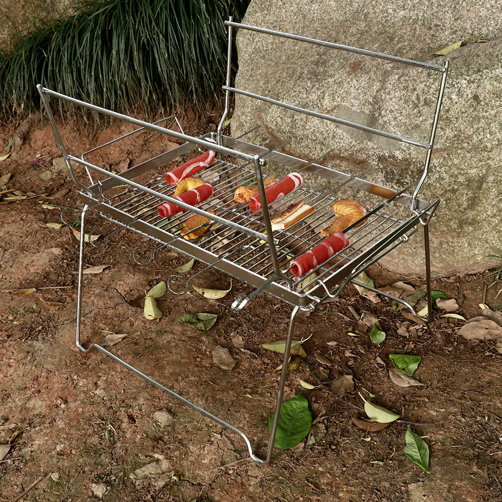 Folding Barbecue Grill Camping - Camp Grill Portable Folding recensione e prezzo