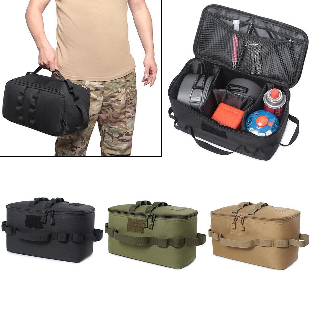 Tactical Pouch Camping Storage - Camping Cooking Gas recensione e prezzo