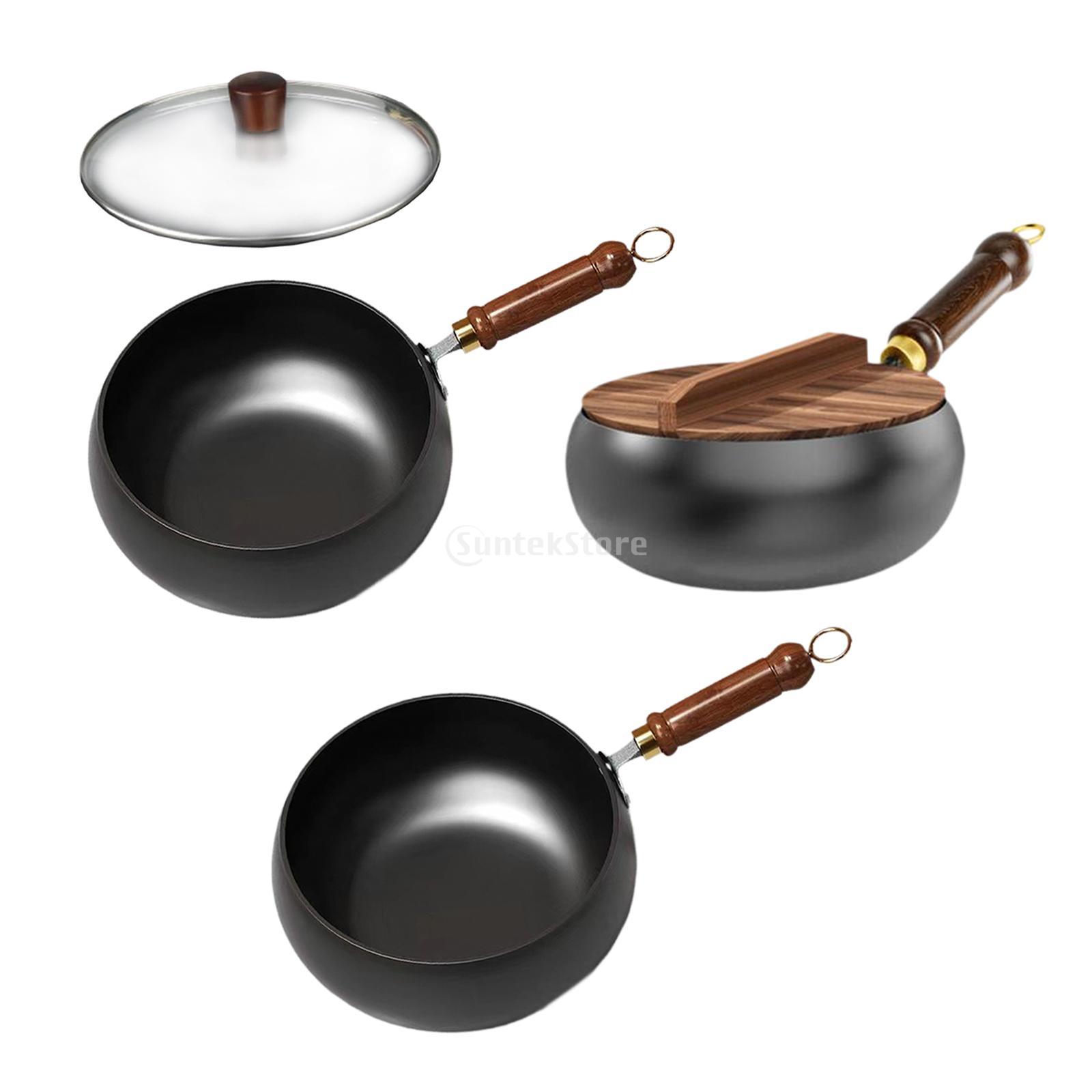 Nonstick Wok No Coating Gas Bo - Camping Cooking Candle recensione e prezzo