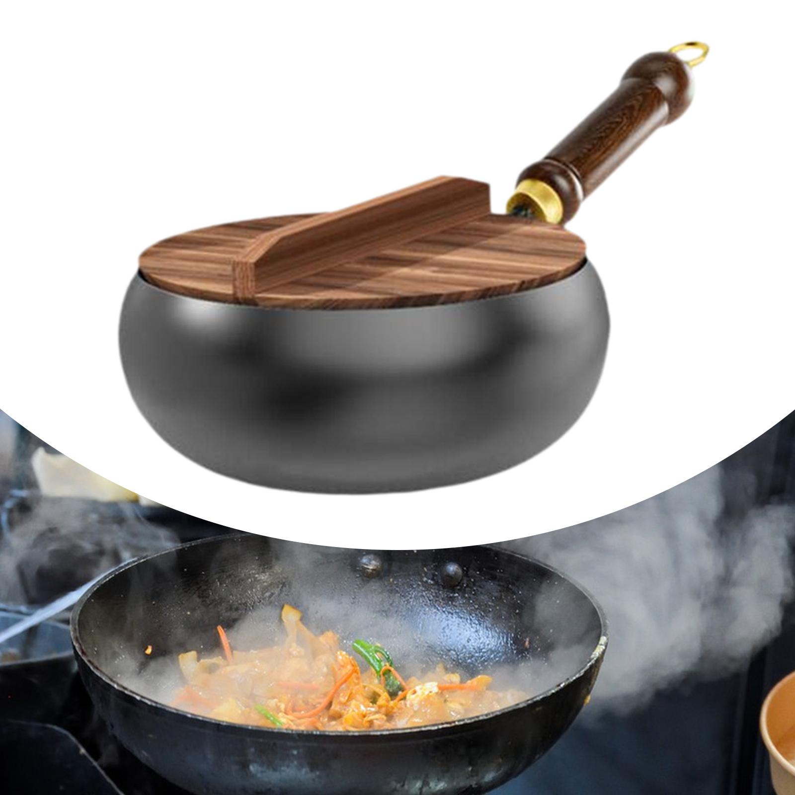 Nonstick Wok No Coating Gas Bo - Camping Cooking Candle recensione e prezzo