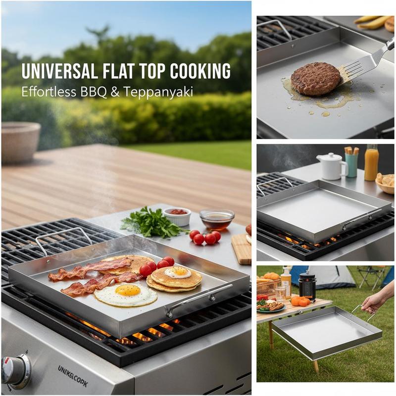 Universal Flat Top Griddle 18x - Camping Cooking Gas recensione e prezzo
