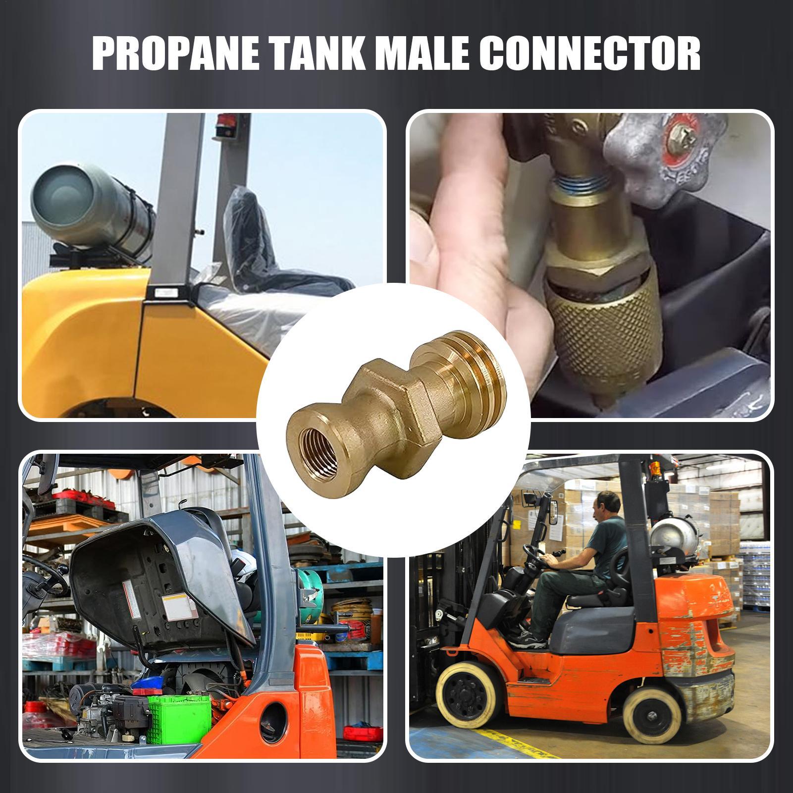 Propane Tank Connector Male Br - Camping Cooking Bbq recensione e prezzo