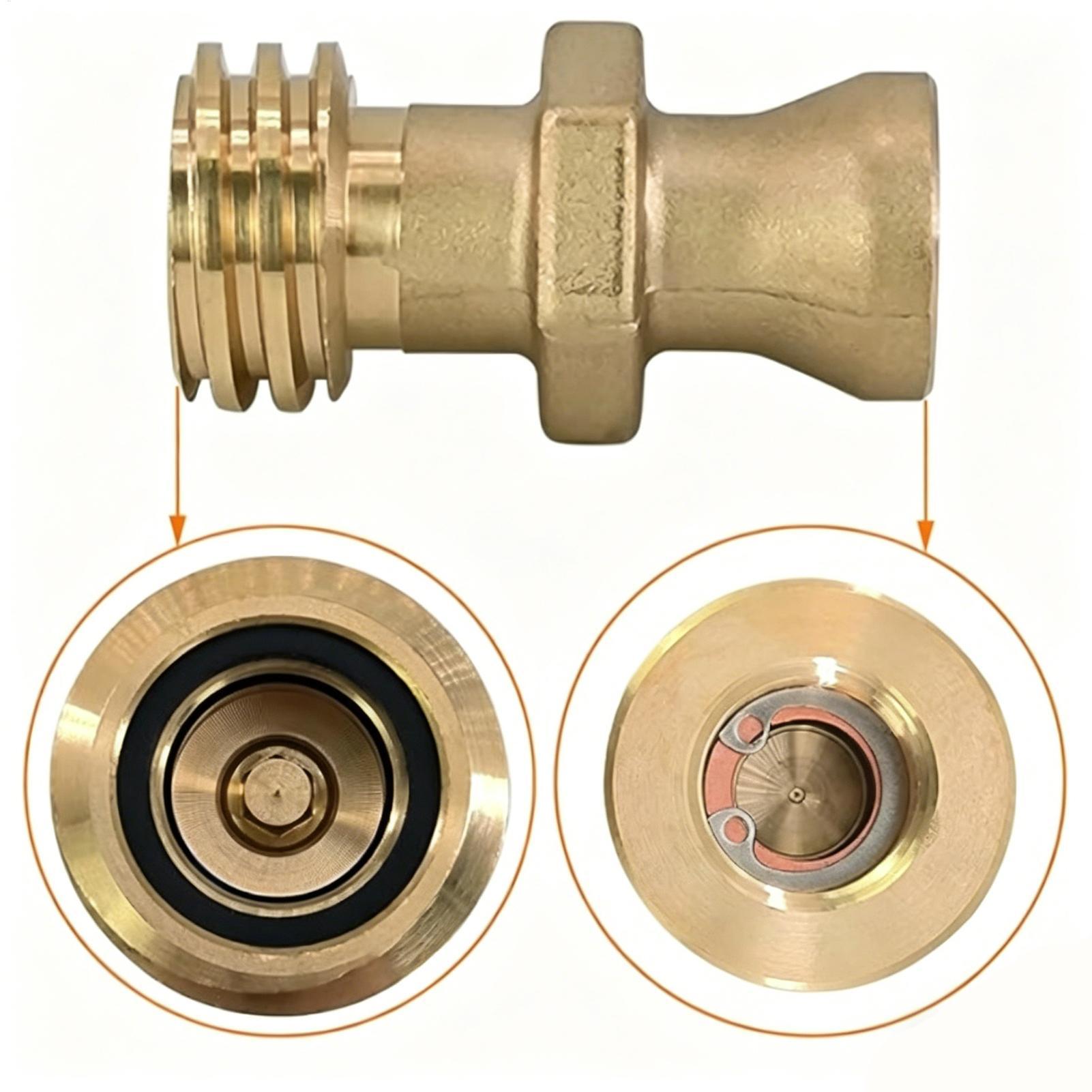 Propane Tank Connector Male Br - Camping Cooking Bbq recensione e prezzo