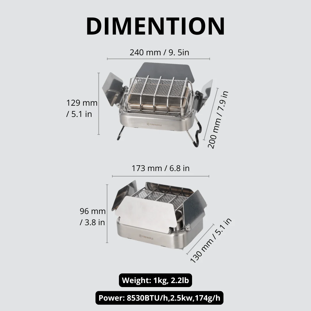 Fire-Maple Sunflower X Gas Cam - Camping Cooking Gas Stove recensione e prezzo