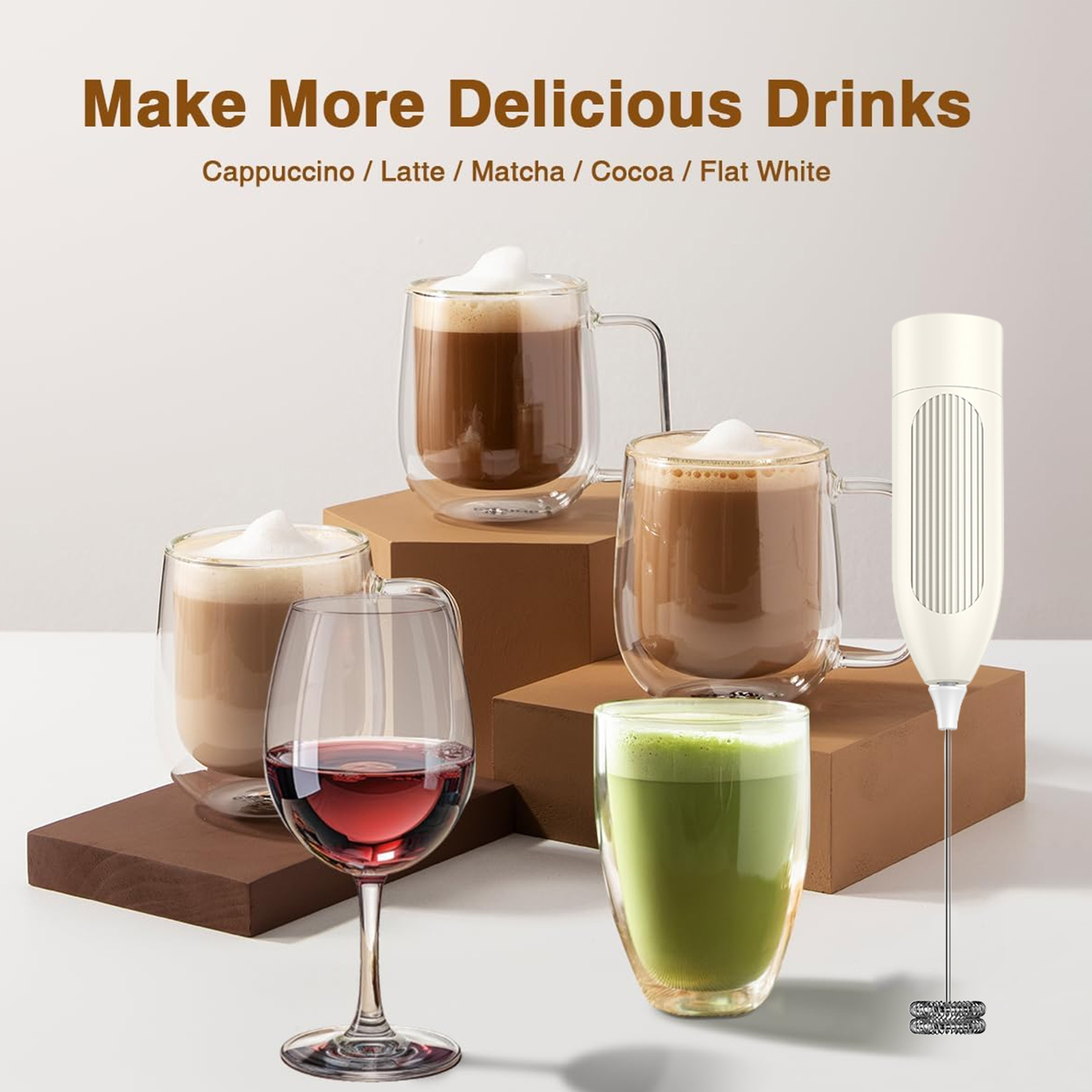 Milk Frother Handheld Electric - Pocket Coffee Maker recensione e prezzo