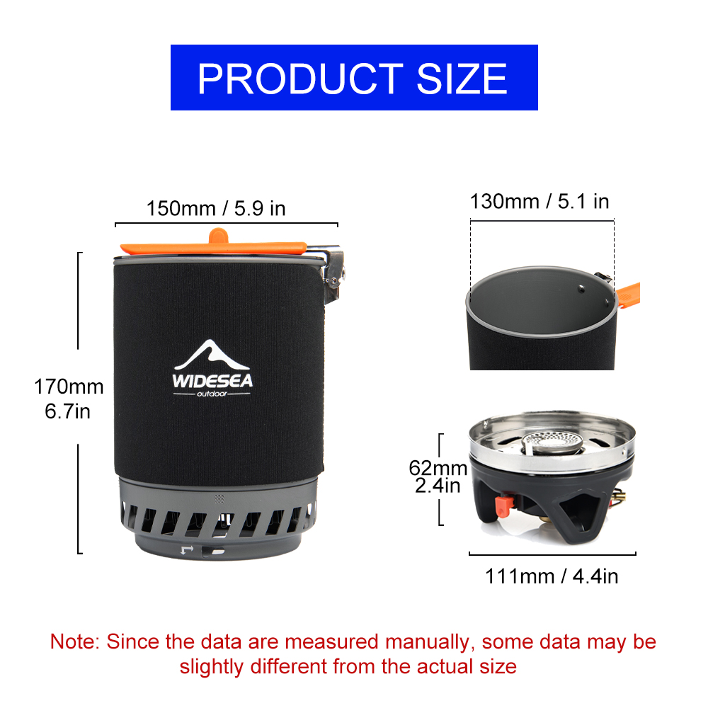 Widesea Camping Cooking System - Camping Cooking Gas recensione e prezzo