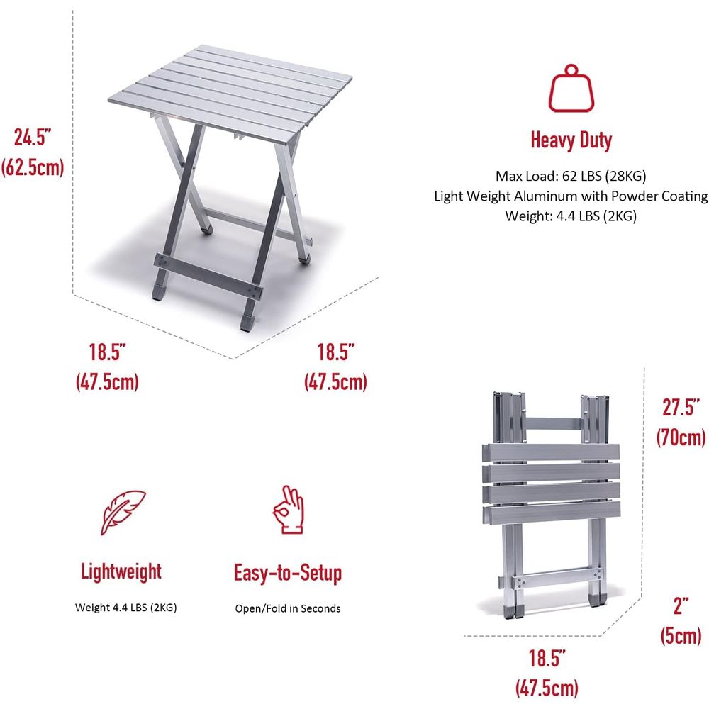 olding Camping Table - Lightwe - Camping Cooking Bbq recensione e prezzo
