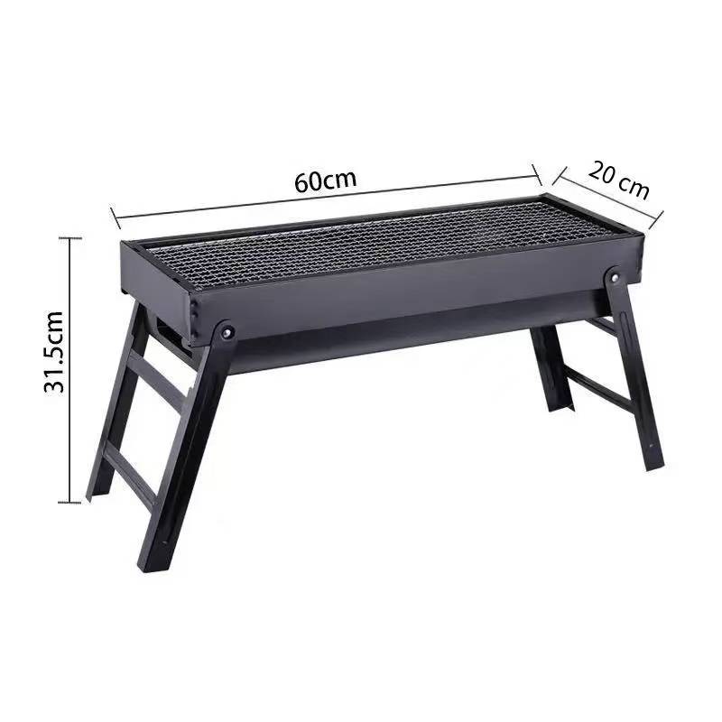 New Large BBQ Barbecue Grill F - Camp Grill Portable Folding recensione e prezzo