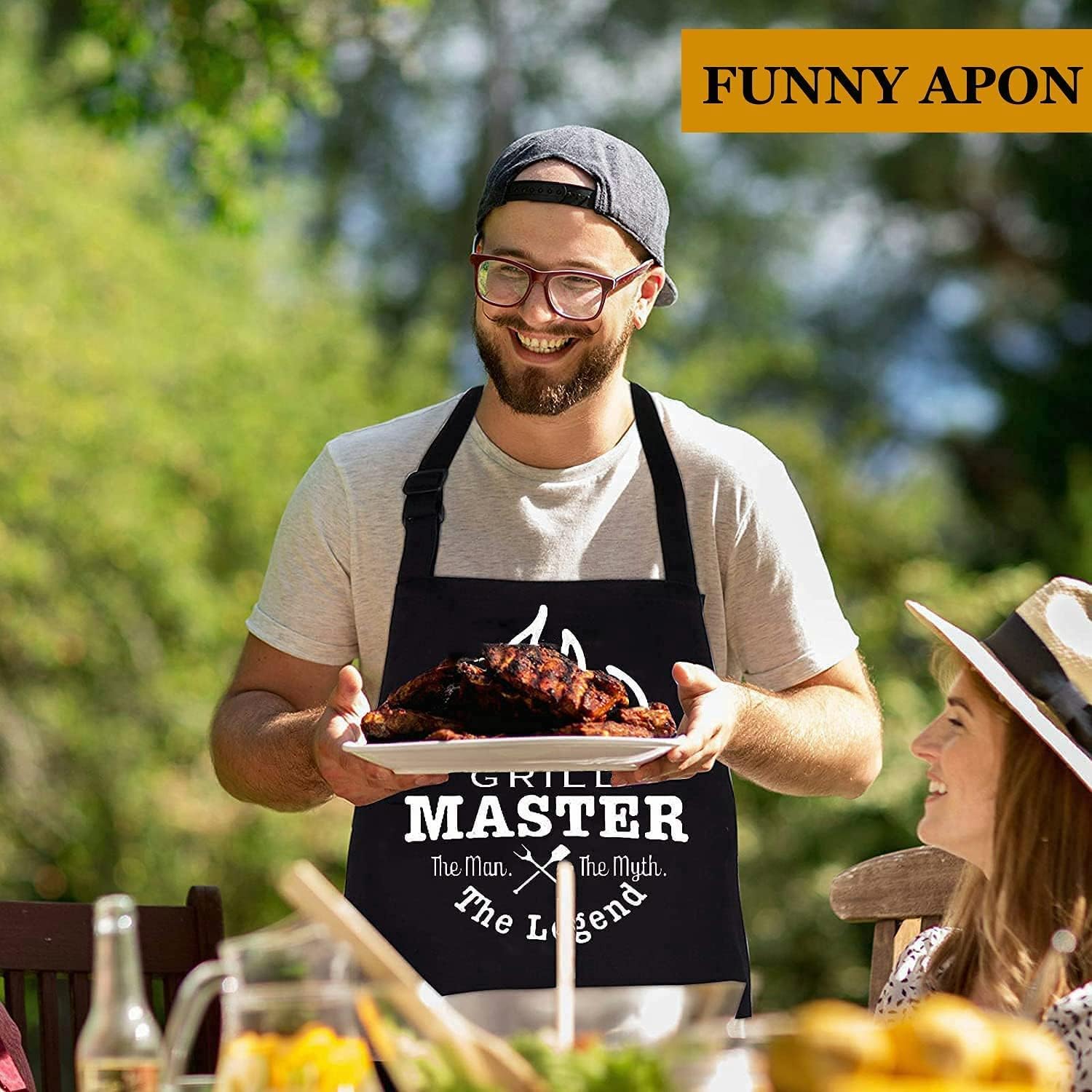 Grill Set with Apron for Men,  - Camping Cooking Bbq recensione e prezzo