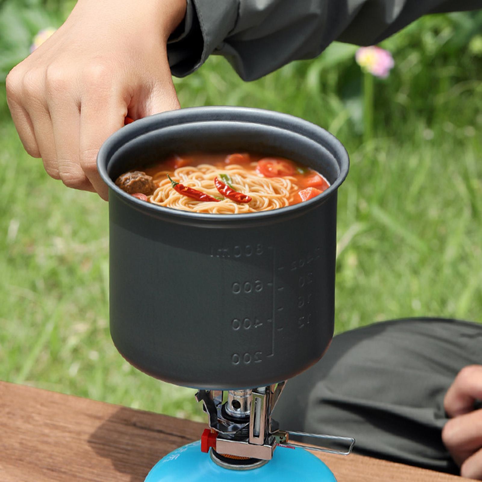 Portable Camping Cookware Set  - Camping Cooking Gas recensione e prezzo