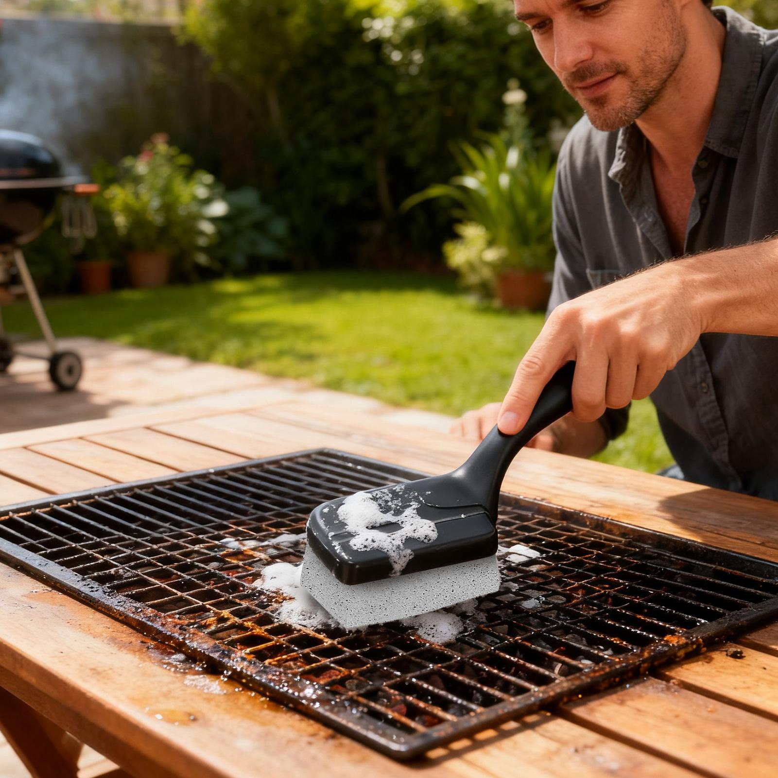 NEW Heavy Duty BBQ Grill Brush - Camping Cooking Bbq recensione e prezzo