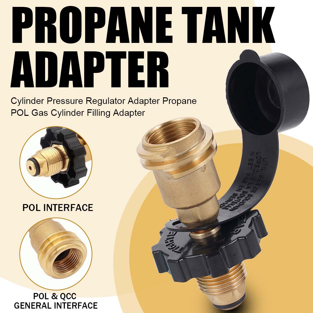Propane POL To QCC1 Type1 Tank - Camping Cooking Gas Stove recensione e prezzo