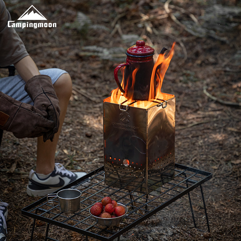 MT-18 Stainless Steel Hiking F - Camp Grill Portable Folding recensione e prezzo
