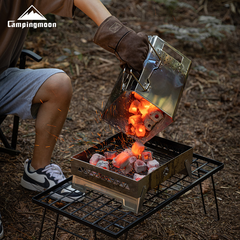 MT-18 Stainless Steel Hiking F - Camp Grill Portable Folding recensione e prezzo
