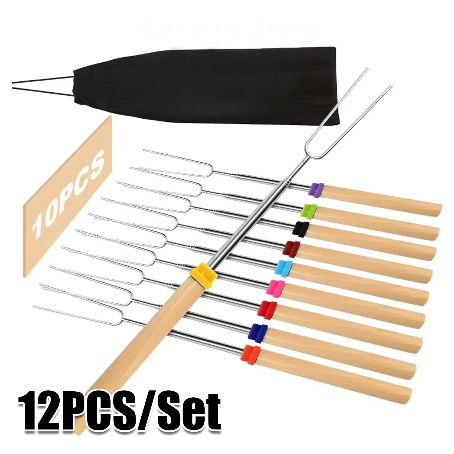 Stainless Steel Extendable Lon - Camping Cooking Bbq recensione e prezzo