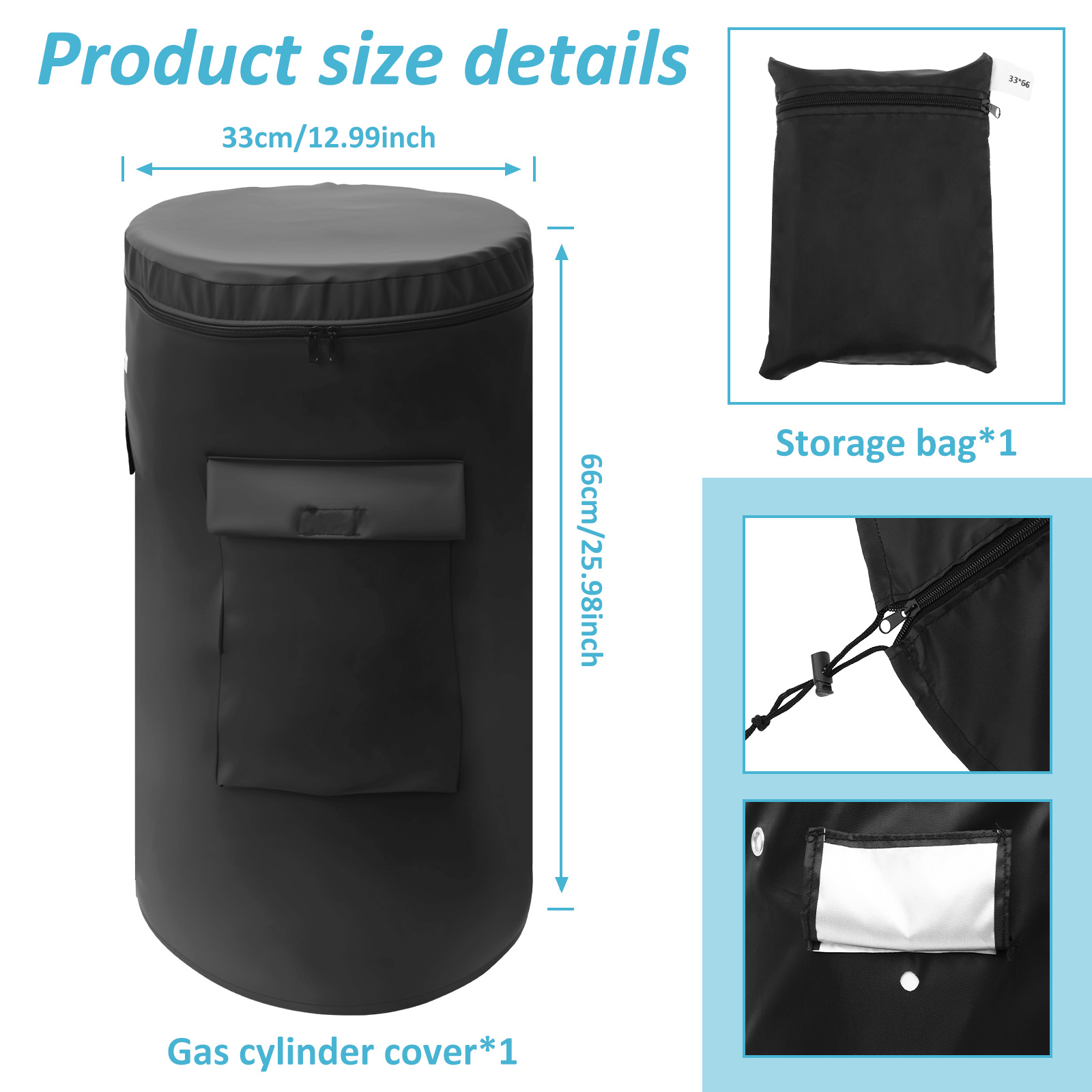 Oxford Cloth Propane Tank Cove - Camping Cooking Gas recensione e prezzo