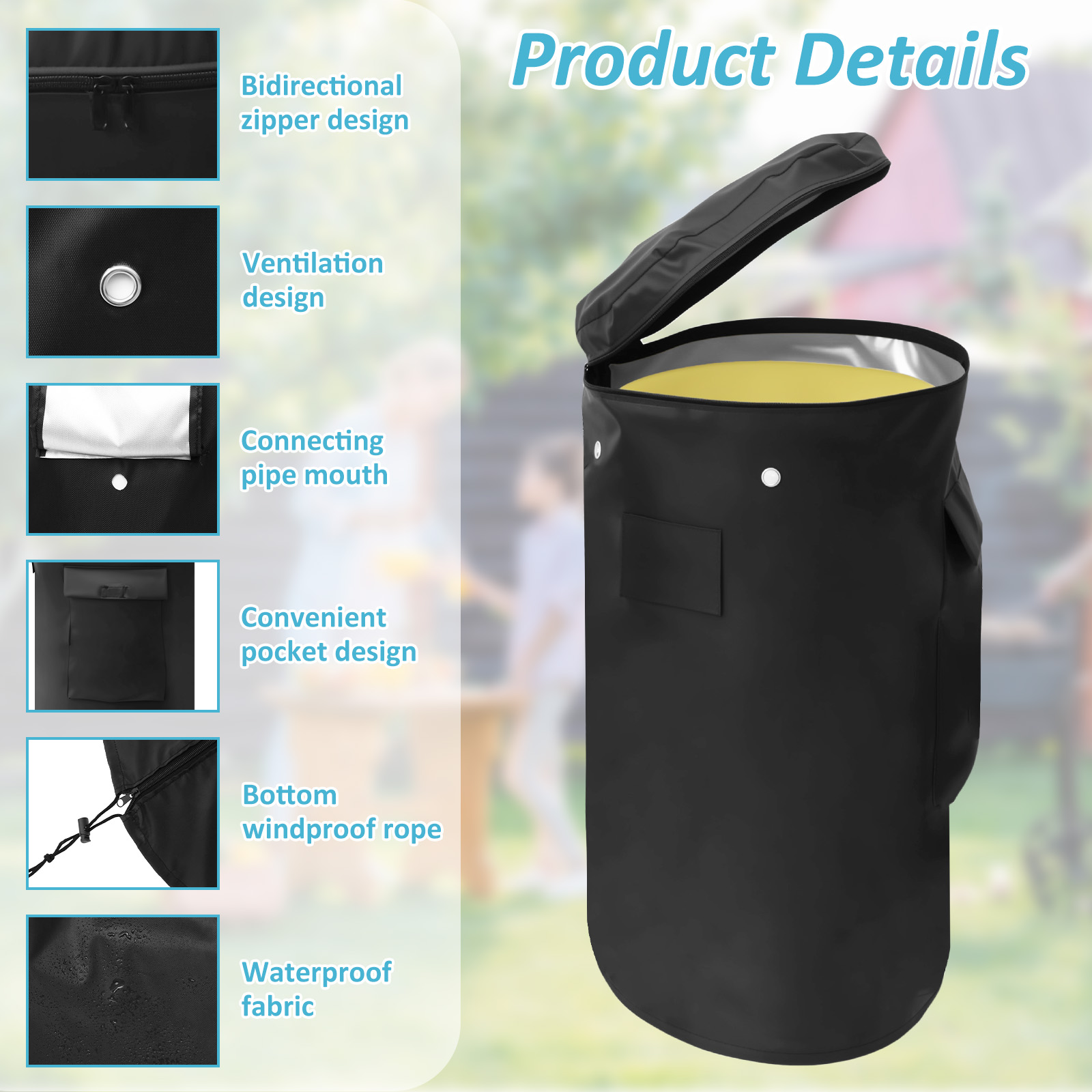Oxford Cloth Propane Tank Cove - Camping Cooking Gas recensione e prezzo