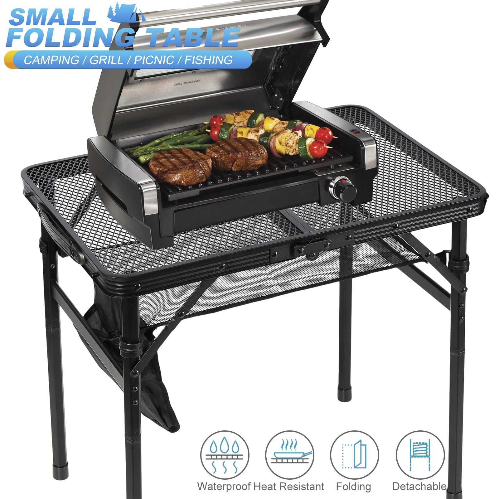 Portable Folding Mesh Grill Ta - Camp Grill Portable Folding recensione e prezzo