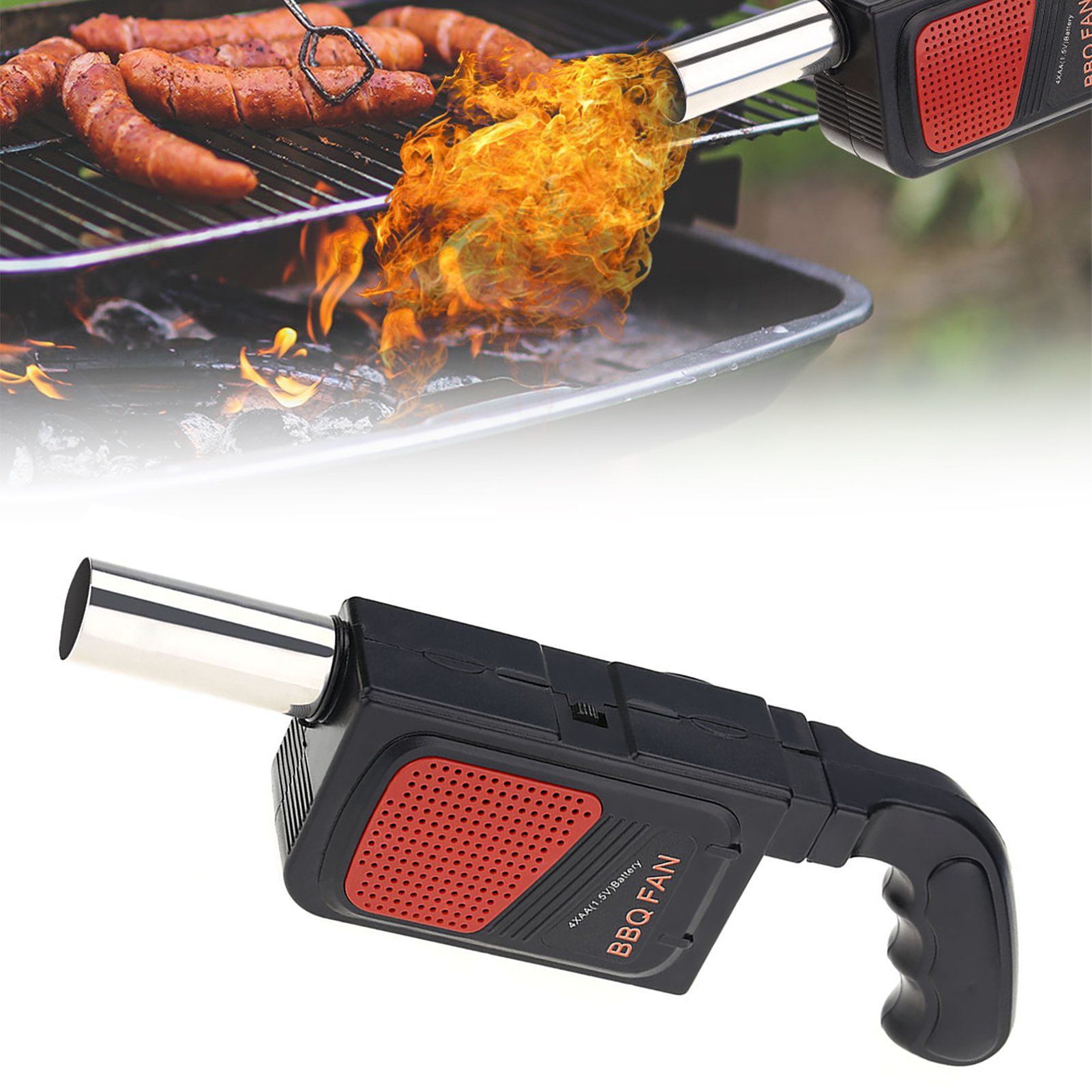 Handheld Electric BBQ Fan Air  - Camping Cooking Bbq recensione e prezzo