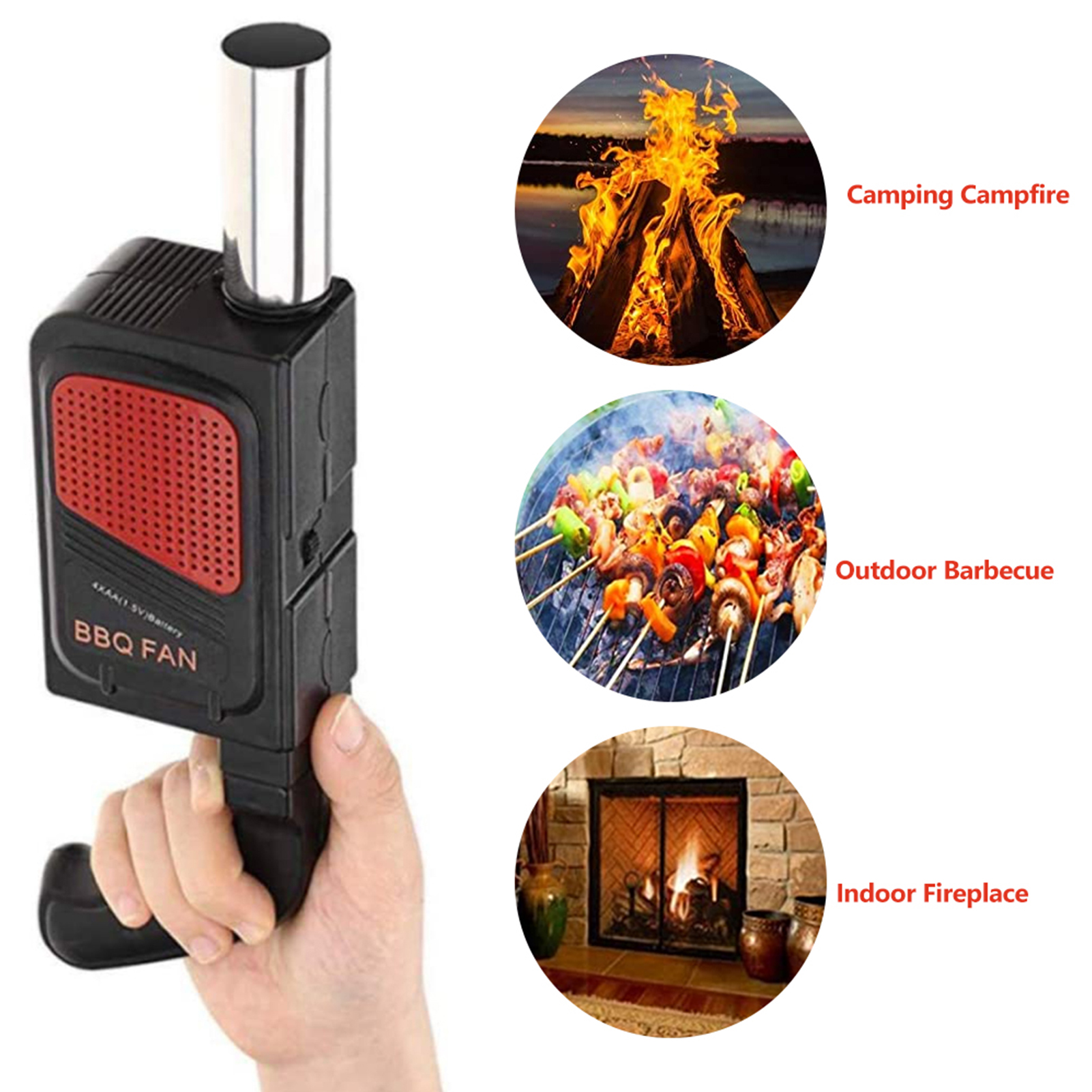 Handheld Electric BBQ Fan Air  - Camping Cooking Bbq recensione e prezzo