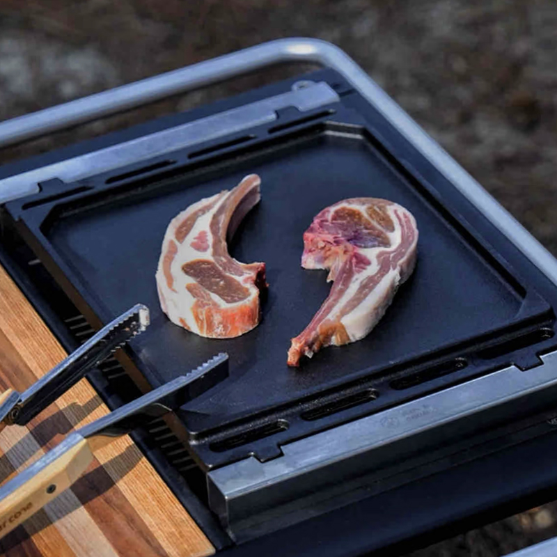 Outdoor Barbecue Grill Plate f - Camping Cooking Equipment recensione e prezzo