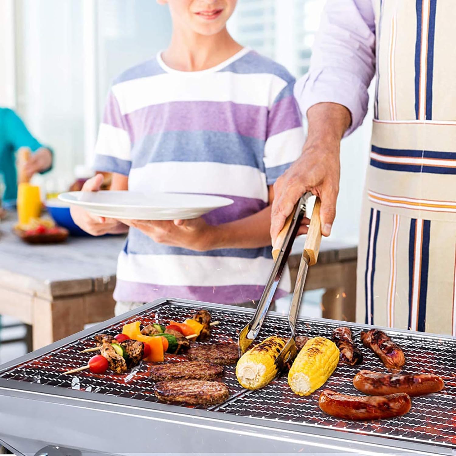 Portable BBQ Charcoal Grill, F - Camp Grill Portable Folding recensione e prezzo