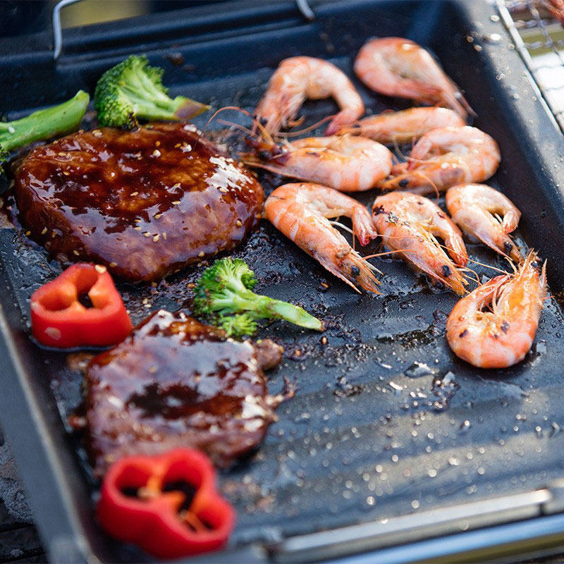 Outdoors Thick Square Grill Pa - Camping Cooking Equipment recensione e prezzo