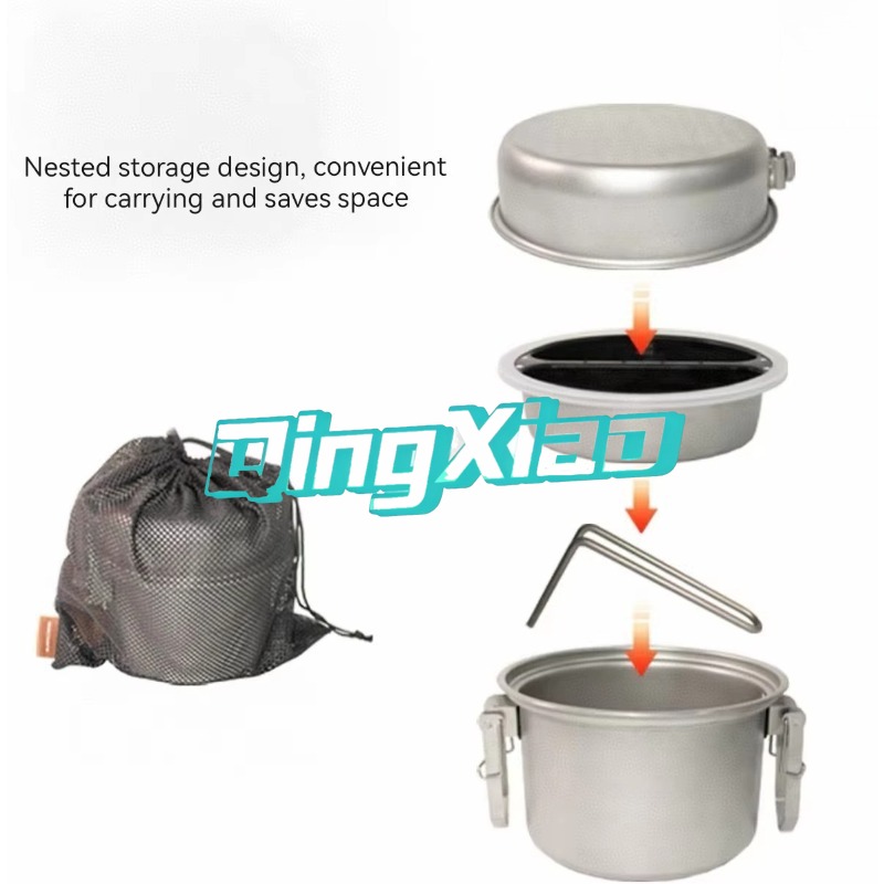 Outdoor 304 Stainless Steel Mu - Camping Cooking recensione e prezzo