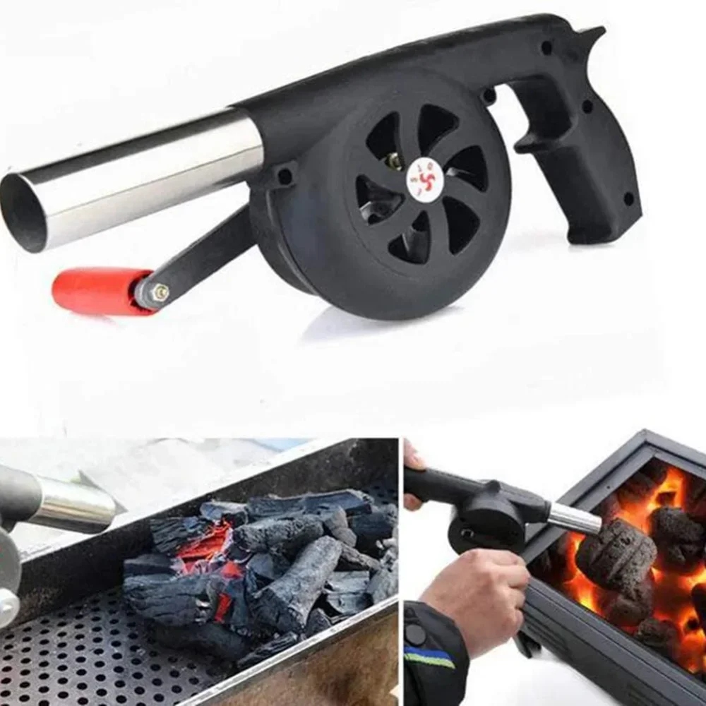 Portable Hand Crank Fan Air Bl - Camping Cooking Candle recensione e prezzo