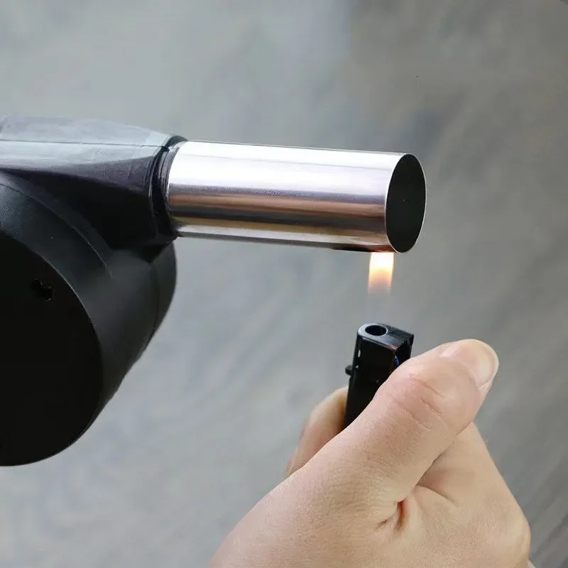Portable Hand Crank Fan Air Bl - Camping Cooking Candle recensione e prezzo